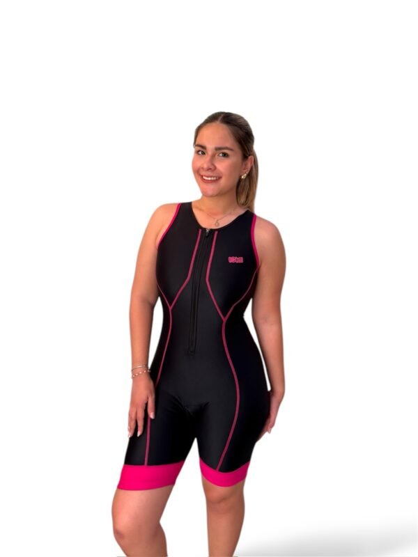 Trisuit Iron Black Pink