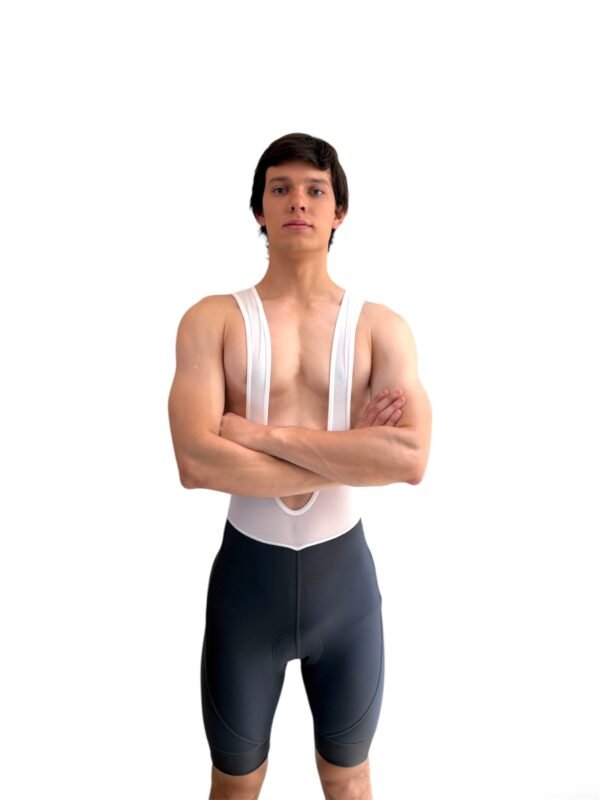 Short Pro Tirantes Gris