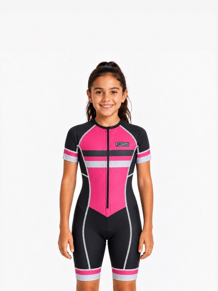Trisuit Aero Kids línea Rosa