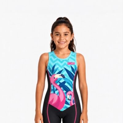 Trisuit Olímpico Kids Flamingo